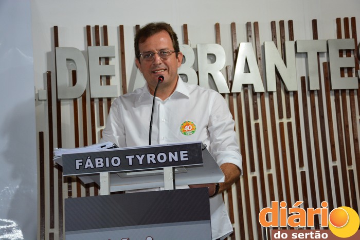 Fábio Tyrone, candidato a prefeito de Sousa (foto: Diário do Sertão)