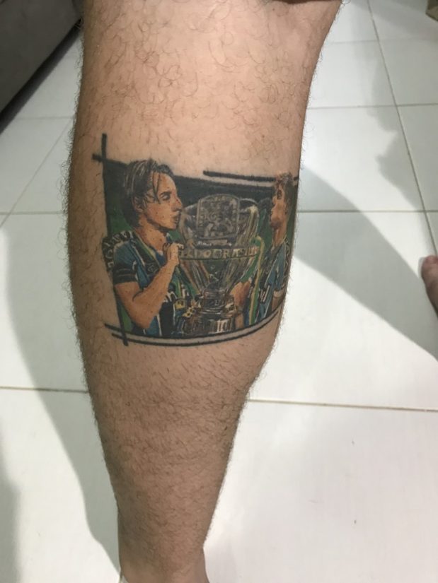 Em Caso De T Tulo Da Libertadores Torcedor Promete Tatuagem De Renato Ga Cho Di Rio Do Sert O