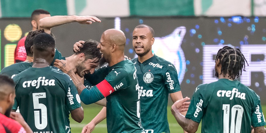 Palmeiras bate Santos e deslancha em 1º lugar no Grupo C do Paulistão